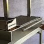 Ironvault Santa Maria Argentine Grill with Brasero on Caster Cart